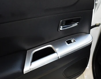 LHD!! Pentru Mitsubishi Outlander Sport ASX RVR 2013-2020 geamurilor Buton de Comutare Rama Decor Capac Tapiterie Auto Styling