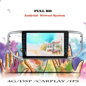 Android 10.0 DSP Multimedia Player Video Pentru Kia Sportage 4 2018 2019 2020 2021 Masina de Radio-Navigație GPS Wifi DVD 2din Unitatea de Cap