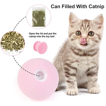 Pisica inteligent Jucarii Interactive Mingea Catnip Cat de Formare Jucărie animale de Companie Joc cu Bile de Companie Scartaie Livrările de Produse Jucărie pentru Pisici Pisoi Kitty
