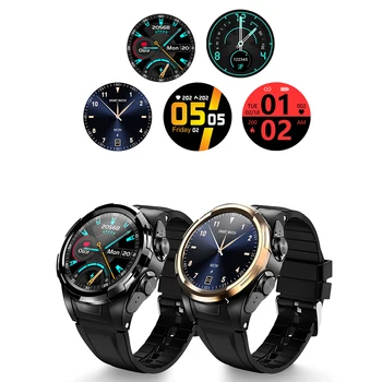 2021 Bărbați Ceas Inteligent TWS Cască Bluetooth 2 In1 Heart Rate Monitor de Presiune sanguina Sport Fitness Smartwatch ceas pentru Android