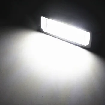12V 3W LED Numărul de Înmatriculare Lampă de Lumină canbus fara eroare Pentru toate modelele vw Passat B6 CC Eos Golf 4 5 6 7 MK7 Polo Superb, Seat Leon Altea
