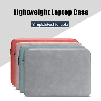 Laptop Maneca Caz 13 14 15.4 15.6 Inch Pentru HP Notebook DELL geanta Geanta de transport Macbook Air Pro 13.3 Caz rezistent la Socuri pentru Barbati Femei