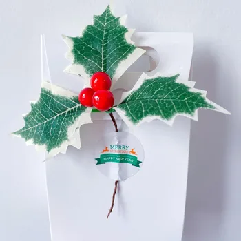 100buc Crăciun Autocolant Desene animate Pomul de Crăciun Etichetă de Hârtie Vesel Drăguț Autocolante Papetărie Autocolante