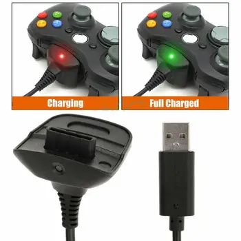 Baterie reîncărcabilă Încărcător, Cablu, Dock Pentru Xbox 360 Wireless Controller Wireless Controller-Cablu de Încărcător de Baterie 4800mAh