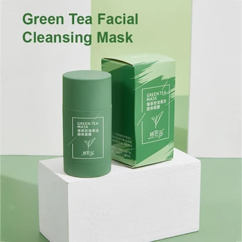 Noi 40g Ceai Verde Masca Curata Porii Răcoritoare Și Confortabil Elimina punctele Negre de hidratare Hidratare Noroi Film TSLM1