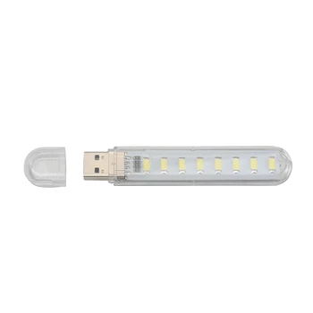 Flexibil USB LED Lampa Universal de Economisire a Energiei Laptop-uri Lumina de Noapte Office Acasă Plastic Pentru Calculator de Putere Mobil de Iluminat Dormitor