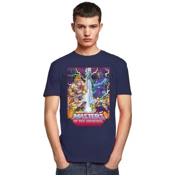 Vintage El-Omul Și Stăpânii Universului T Camasa Barbati cu Maneci Scurte din Bumbac Tricou de Designer T-shirt Skeletor Tee Top de Îmbrăcăminte