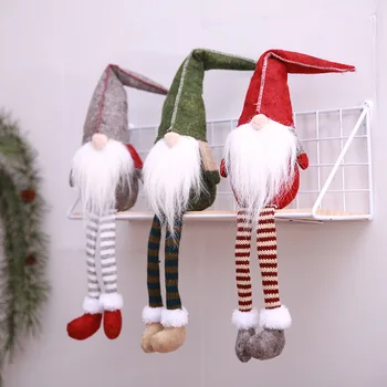 1buc Decor de Crăciun fără Chip de Papusa Pentru Noi Anul 2021 Casa de Decorare pentru Copii de Jucarie Cadou Favoruri de Partid Navidad Moș Crăciun Păpuși