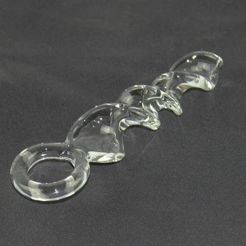 Manyjoy Cristal baghetă de sticlă anal dildo vibrator anal sex produselor,dop de fund G spot stimulator masturbator adult jucărie sexuală pentru bărbați/femeie
