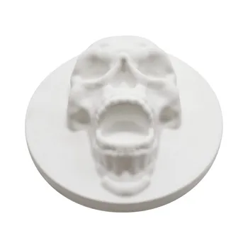 Craniu 3D Silicon Matrite de Ciocolata Halloween Craniu în Formă de Silicon Mucegai Mucegai Ciocolata Diy Instrumente de Copt Tort Mousse de Mucegai