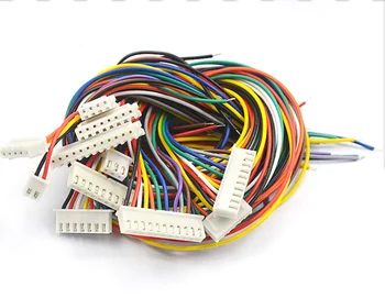 XH2.54 electronice terminale de sârmă wire singur cap acoperită cu staniu 30CM repetiție conector de sârmă 2/3/4/5/6/10p