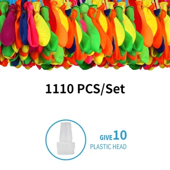 1110Pcs Baloane de Apă Rapidă Automată Înnodare Apă Bombe Balon Latex de Vară în aer liber, Plajă pentru Copii de Apă Joc de Război de Jucărie Petrecere