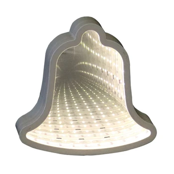 Oglinda Tunel de Lumină LED-uri Lumina de Noapte 3D Oglindă Agățat de Perete Lumini Lampa Desktop Nunta Festival Partidul Decor, 7 Stiluri