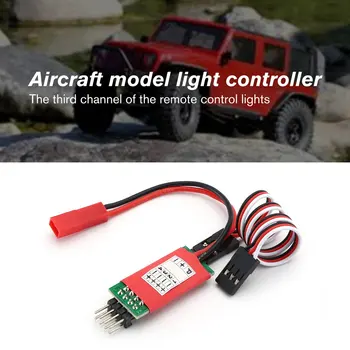 Lampă cu LED-uri de Lumină de Control Panoul de Comutare Sistem de Turn on/Off 3CH pentru Masina RC Model de Vehicul Partea Accesorii