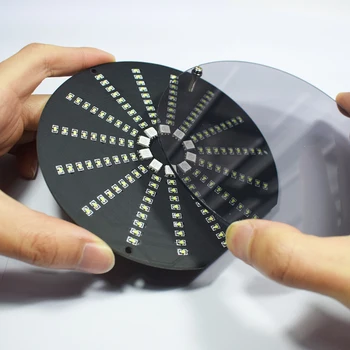 LED-uri Circulare Audio Visualizer Muzică Spectru de Afișare Electronice DIY Kit de Componente SMD Lipit Kit