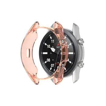 Caz de protecție Pentru Samsung Galaxy Watch 3 45mm Înaltă Calitate TPU Acoperire Subțire Ceas Inteligent Bara de protectie Shell Pentru Samsung Watch3