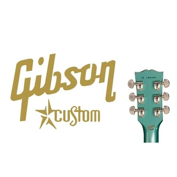 Gibson Autocolant Personalizate Chitara Decal Speciale Chitara Headstock Tobogan Logo-Ul Autocolante