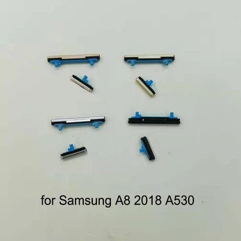 Pentru Samsung Galaxy A8 2018 A530 A530F A530N A530FN A530W Telefon Original, Carcasa Noua Cheie de Pe Partea de Alimentare de Pe Butonul de Volum