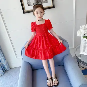 Noi 2021 Copii Coreea de Rochii de Vara 12 Îmbrăcăminte pentru Copii 11 Fete Haine 10 de Seară Rochie pentru Fete De 8 Copii 7 6 5 Ani
