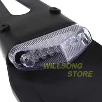 Universal LED Lumina de Frână Lampa spate Aripa Spate Muguard Pentru RC EXC WRF KX 250 400 426 450 MX Supermoto, Enduro Dirt Bike