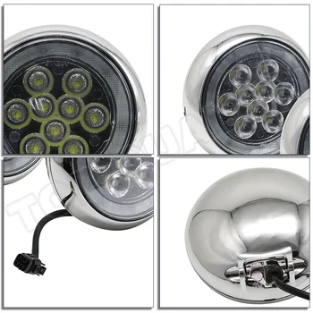 2 buc Pentru MINI LED Raliu Lumini LED DRL Daytime Running Lampa Pentru Mini Cooper R50 R52 R53 2001 2002 2003 2004 2005 2006