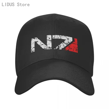 Pălării de moda Mass Effect N7 Imprimare șapcă de baseball pentru Bărbați și femei de Vara Capace Noi Tineretului palarie de soare