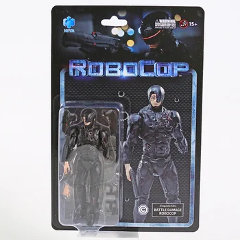 RoboCop Negru Robocop 1:18 Scară De Acțiune Figura De Colectare Model De Bună Jucarii