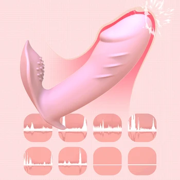 De la Distanță fără fir Vibrator Vibrator de Chilotei pentru Femei Clitoris Stimulator Adult Sex Atelier de sex Feminin Orgasm Erotic Masturbare Jucărie