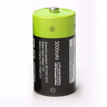 1BUC Noi Produse ZNTER 1.5 V 3000mAh baterie Reîncărcabilă Baterie Litiu-Polimer Baterie USB C Dimensiune + Micro USB Cablu de Încărcare