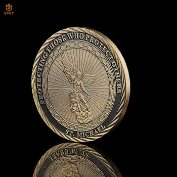 Statele UNITE ale americii FBI, Agenția Federală de Informații de Bronz medalie de Aplicare a Legii Arhanghelul Mihail Valoare de Colectie Monede
