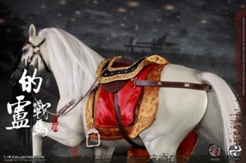1/6 trei regate Liu Bei cal de Război vechi animal figura model de jucărie pentru 12