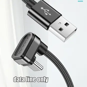 2.4 UN Cablu USB Pentru HUAWEI, XIAOMI, SAMSUNG, Oneplus 180°Unghi de Încărcare Rapidă Potrivit Pentru Toate Telefoanele Mobile Cu Interfață de Tip c