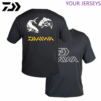 Daiwa Cawanfly Pescuit tricou/ Îmbrăcăminte de Pescuit/ Exterior Kleding Pescuit Tricou Maneca Scurta de Sport în aer liber, Pescuit Purta Pentru Bărbați