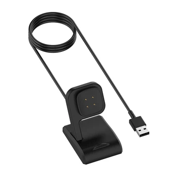 Încărcător USB portabil pentru Fitbit-Versa 3/Fitbit Sens Cablu de Încărcare Stație de Andocare Brățară Inteligent Înlocuire Cablu de Încărcare
