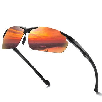 DJXFZLO Polarizat Ochelari de Soare din Plastic Rama TR90 Polarizate de Conducere ochelari de Soare Sport Barbati Retro UV400 Anti-orbire Ochelari