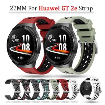 Moale Sport Curea de Ceas Silicon Pentru Huawei watch GT 2e Ceas Inteligent Brățară de Înlocuire pentru huawei gt2e Bratara 22mm Trupa centura