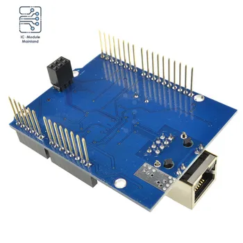 Scut Ethernet Shield W5100 pentru UNO Mega 1280 328 Placa de Dezvoltare Arduino NHW5100 R3 Bord pentru UNO Mega 2560 UNR R3