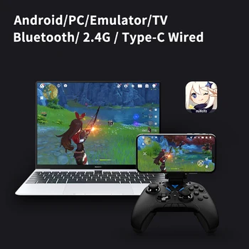 Flydigi Apex Seria 2 Bluetooth Pubg MOBA Mobil Wireless Gaming Controller (Cu Suport de Telefon) Gamepad pentru PC-ul Tabletă Android