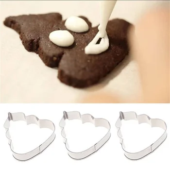 2 buc Poo Cookie-Cutter din Oțel Inoxidabil Caca în Formă de Cookie-Cutter Familie DIY Tort Cookie Maker Mucegai Pentru Petrecerea de Ziua [3]