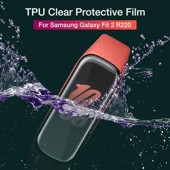 5/10buc Moale TPU Clar Smartband Folie de Protectie Pentru Samsung ForGalaxy Fit 2 Brățării Inteligente Fit2 de mărcile de oțel r220 Ecran Protector de Acoperire