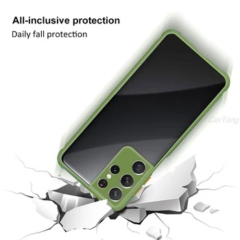 Clar Protecitve Caz Pentru Samsung Galaxy A52 A72 A32 5G Capac Transparent rezistent la Șocuri Înapoi Caz Pentru Samsung A72 A42 A12 5G Caz