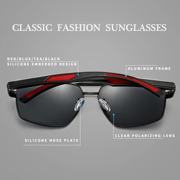 Aluminiu de Conducere Bărbați ochelari de Soare Brand de Lux de Design de Ochelari de Soare Retro bărbați Polarizati Pescuit Ochelari Femei