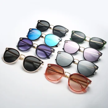 2021 lux de albine de Moda pentru femei ochelari de Soare pentru Bărbați Piața de Design de Brand Ochelari de Soare Retro sex masculin fier