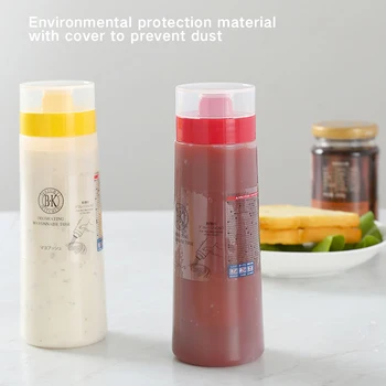 Plastic Poros Salata Strângeți Sticla Condiment Dozator Ketchup Sos De Muștar Consumabile Bucatarie Accesorii Bucatarie