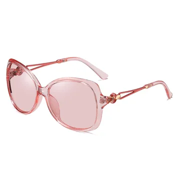 Decolorarea Cristal ochelari de Soare pentru Femei Polarizati Cameleon Len Conducere Ochelari de Soare de sex Feminin Gradient Nuante Oculos Feminino UV400
