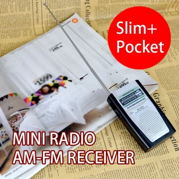 Multifunctionala Radio Fm Mini Radio Portabil Radio Portabil Mini SUNT Digital FM Antenă Telescopică Radio de Buzunar Receptor Lume