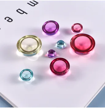 DIY de Diamant Bilă de Piatră Matrite de Silicon pentru DIY UV Rășină Epoxidică Cercel Bijuterii Instrument de Mucegai Pandantiv DIY Cadouri Partid Nou