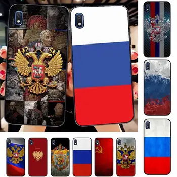 FHNBLJ rusia Steag stema Caz de Telefon pentru Samsung A30s 51 71 10 70 20 40 20 31 10 A7 A8 2018