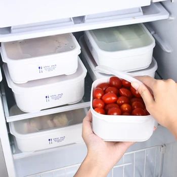Alimente Luch Cutie de Depozitare a Alimentelor Recipient de Plastic Bento Proaspete-Păstrarea Cutie Conservarea Alimentelor în Frigider Organizator контейнер для еды
