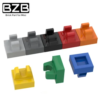 BZB MOC 15712 1x1 Trapezoidală Verticală Bord Clip de Înaltă Tehnologie Building Block Model de Copii, Jucării DIY Tehnice Caramida Piese mai Bune Cadouri